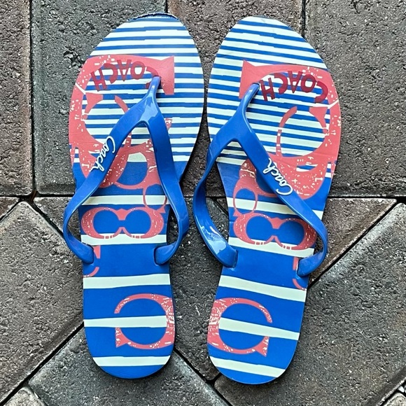 Coach Shoes - Coach Kali thong rubber sandals